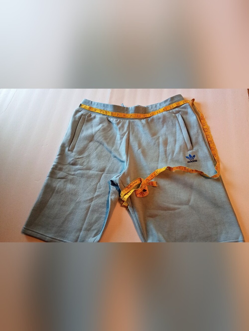 adidas Clear Sky Blue Jrs XL Shorts/ Med-women